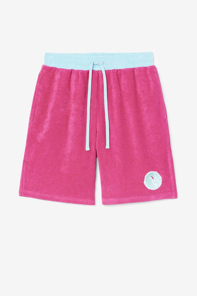 Fila Shorts Mens Pink - Kawelo - Philippines 2364508-NF